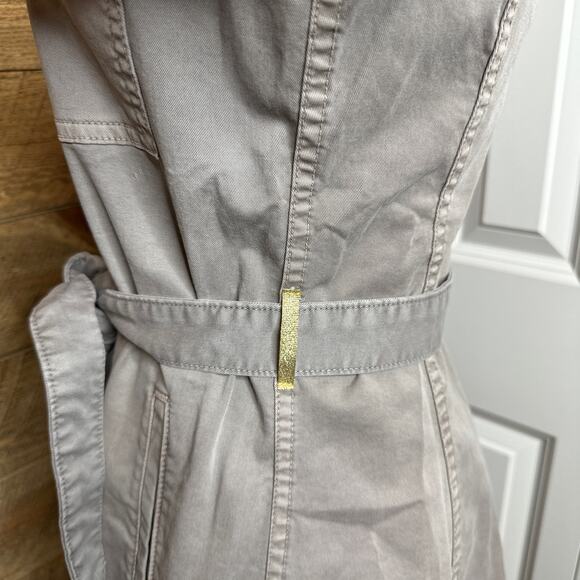 L'Agence Samantha Belted Safari Utilitarian Jacket in Taupe Size Small NWT - Picture 5 of 10